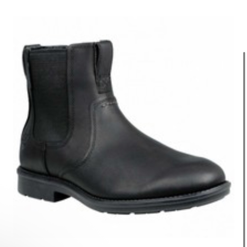 NIB Timberland Carter Notch Chelsea Boots Men’s 8 Black Leather